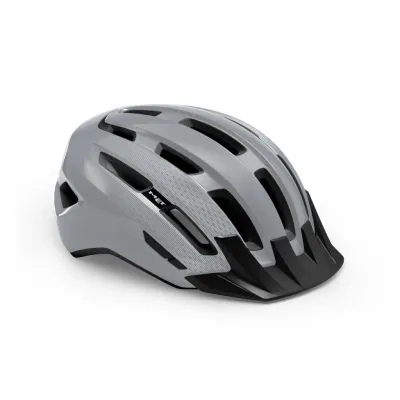 Шлем MET DOWNTOWN CE GRAY | ГЛЯНЦЕВЫЙ M/L (58-61)
