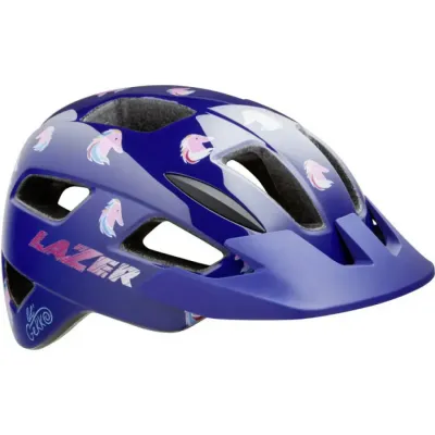 Шолом LAZER Lil Gekko дитячий, фіолетовий з поні