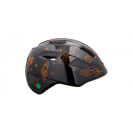 Шолом LAZER Pnut 2.0 KinetiCore ракети, чорний