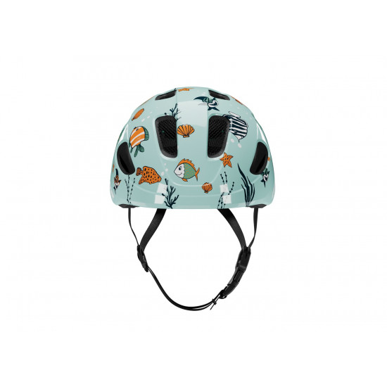 Шолом LAZER Pnut 2.0 KinetiCore морський світ, бірюзовий