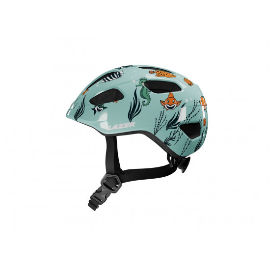 Шолом LAZER Pnut 2.0 KinetiCore морський світ, бірюзовий