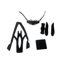 Сменный комплект оборудования на шлем детский Green Cycle Frida/Rowdy/Fast Five размер 50-56см бело-черный Сменный комплект оборудования на шлем детский Green Cycle Frida/Rowdy/Fast Five размер 50-56см бело-черный