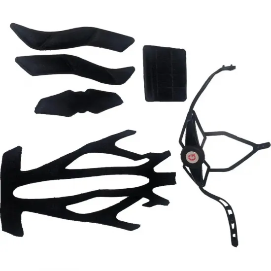 Змінний комплект обладнання на шолом Green Cycle Alleycat/New Alleycat розмір 58-61см сіро-рожевий