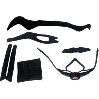 Змінний комплект обладнання на шолом Green Cycle Enduro/Rebel розмір 54-58см чорно-сірий