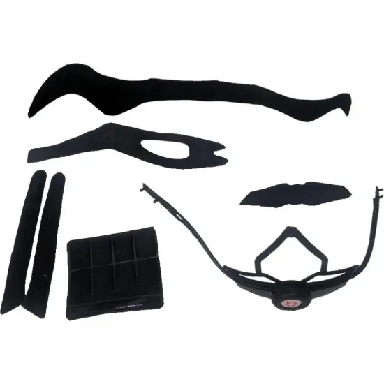 Змінний комплект обладнання на шолом Green Cycle Enduro/Rebel розмір 58-61см біло-сірий