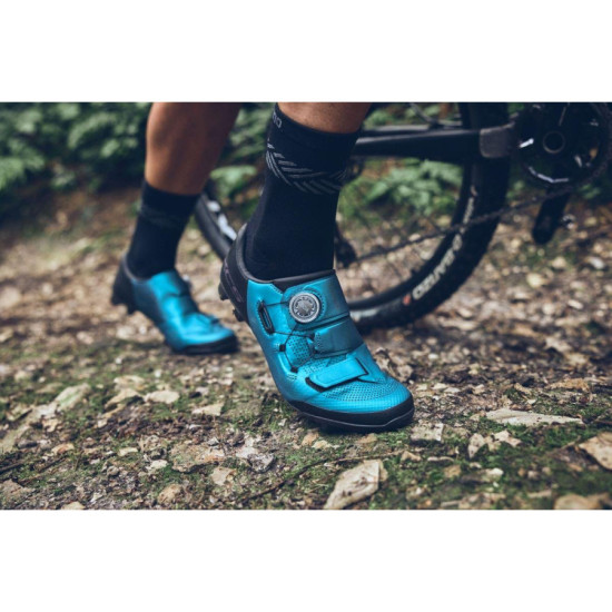 Веловзуття жіноче SHIMANO XC502WE синє, розм. EU37