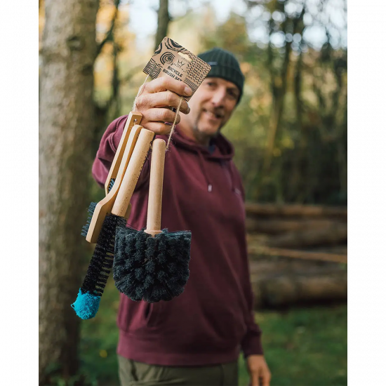 Набор щёток Peaty's Bicycle Brush Set, Bog / Detail / Drivetrain / Tyre, 4шт