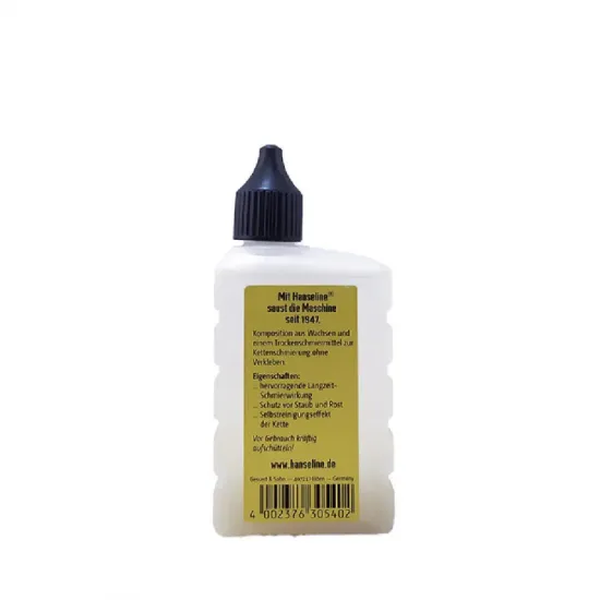 Масло для цепи Hanseline Chain Wax, 100мл (парафиновое) Масло для цепи Hanseline Chain Wax, 100мл (парафиновое)