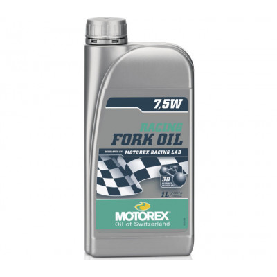 Олія для вилок MOTOREX RACING FORK OIL 7,5W, 1л Олія для вилок MOTOREX RACING FORK OIL 7,5W, 1л