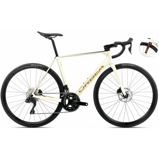 Велосипед ORBEA ORCA M30i 53 Ivory White-Burgundy (Gloss)-Vulcano (Matt)