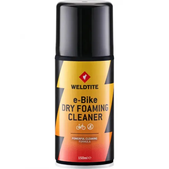 Очищувач електровелосипедів Weldtite 03912 e-BIKE DRY FOAMING CLEANER, суха піна, аерозоль 150мл