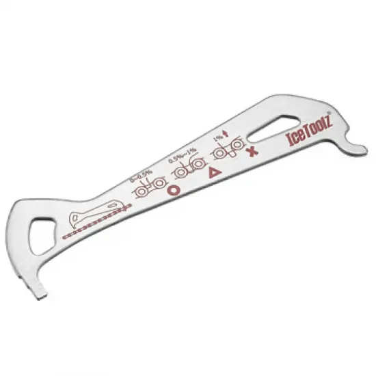 Ключ ICE TOOLZ 62C4 измеритель износа цепи, нержавеющая сталь Ключ ICE TOOLZ 62C4 измеритель износа цепи, нержавеющая сталь