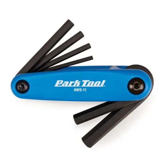 Набір шестигранників Park Tool AWS-11 (3mm, 4mm, 5mm, 6mm, 8mm, 10mm) складаний