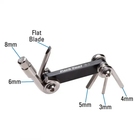 Мультитул Park Tool IB-1 I-Beam 3/4/5/6/8, викрутка Мультитул Park Tool IB-1 I-Beam 3/4/5/6/8, викрутка