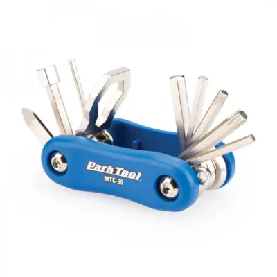 Мультитул Park Tool MTC-30, 2,5/3/4/5/6/8mm, T25/T30, викрутка, накидний ключ 8 і 15мм Мультитул Park Tool MTC-30, 2,5/3/4/5/6/8mm, T25/T30, викрутка, накидний ключ 8 і 15мм