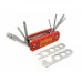 Ключ ICE TOOLZ 93B1 складаний 20 інструментів Ключ ICE TOOLZ 93B1 складаний 20 інструментів