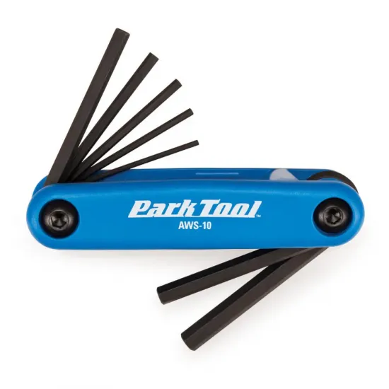 Набір шестигранників Park Tool AWS-10 (1.5mm, 2mm, 2.5mm, 3mm, 4mm, 5mm, 6mm) складаний Набір шестигранників Park Tool AWS-10 (1.5mm, 2mm, 2.5mm, 3mm, 4mm, 5mm, 6mm) складаний