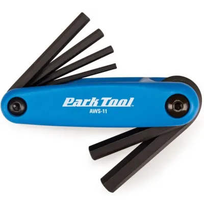 Набір шестигранників Park Tool AWS-11 (3mm, 4mm, 5mm, 6mm, 8mm, 10mm) складаний Набір шестигранників Park Tool AWS-11 (3mm, 4mm, 5mm, 6mm, 8mm, 10mm) складаний