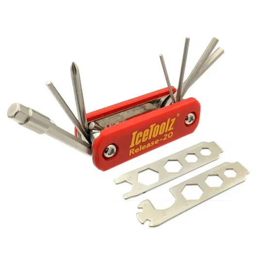 Ключ ICE TOOLZ 93B1 складаний 20 інструментів