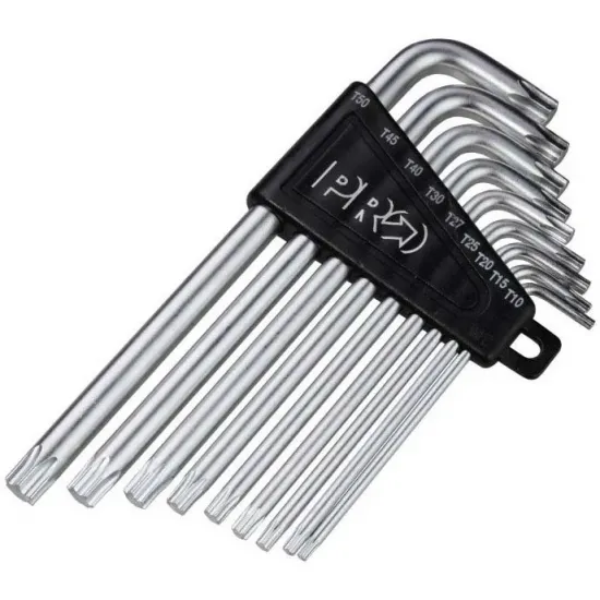Набір ключів PRO Torx зірочки T10/T15/T20/T25/T30/T40/T45/T50