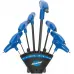 Набір шестигран. Park Tool PH-1.2 з Р-руків`ям, 8шт (2,2.5,3,4,5,6,8,10 mm)