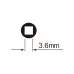 Ключ Ice Toolz 12D7 для спиць 3.6mm з Т-подібною ручкою під квадратний ніпель Ключ Ice Toolz 12D7 для спиць 3.6mm з Т-подібною ручкою під квадратний ніпель