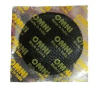 Латка OMNI для ремонту камер на фользі кругла d:32мм. (компл. 12шт.)