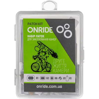 Набір для ремонту ONRIDE Сhamber для заклеювання камер