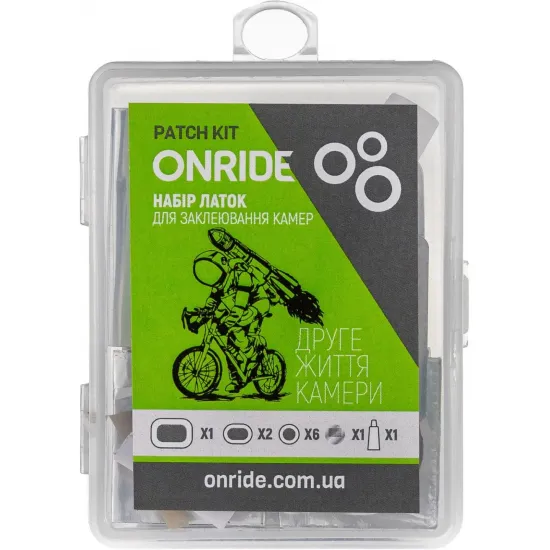 Набір для ремонту ONRIDE Сhamber для заклеювання камер