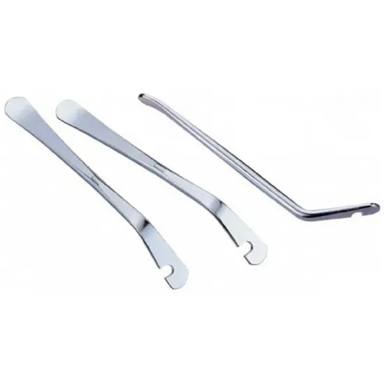 Лопатка бортувальна ICE TOOLZ 1903 St нікельов. (3 шт)