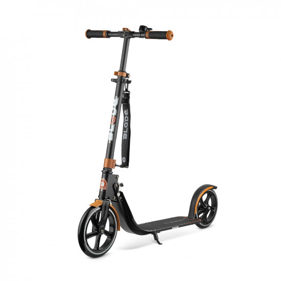 Самокат BLADE Sport PU Cross 230/230 мм, черный/коричневый