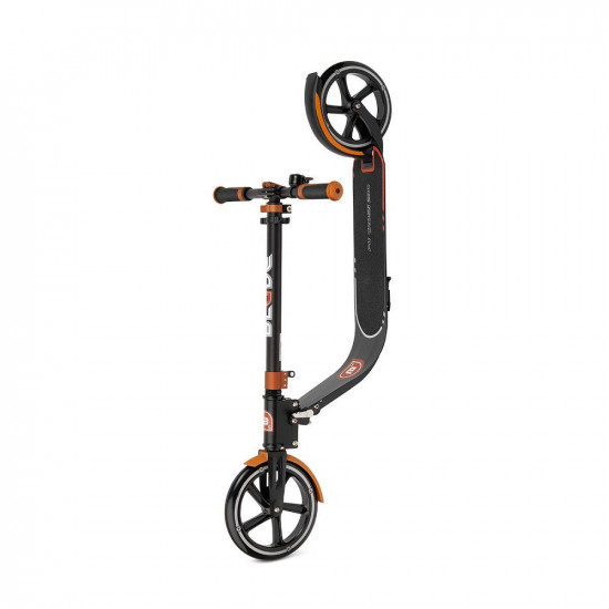 Самокат BLADE Sport PU Cross 230/230 мм, черный/коричневый