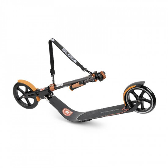 Самокат BLADE Sport PU Cross 230/230 мм, черный/коричневый