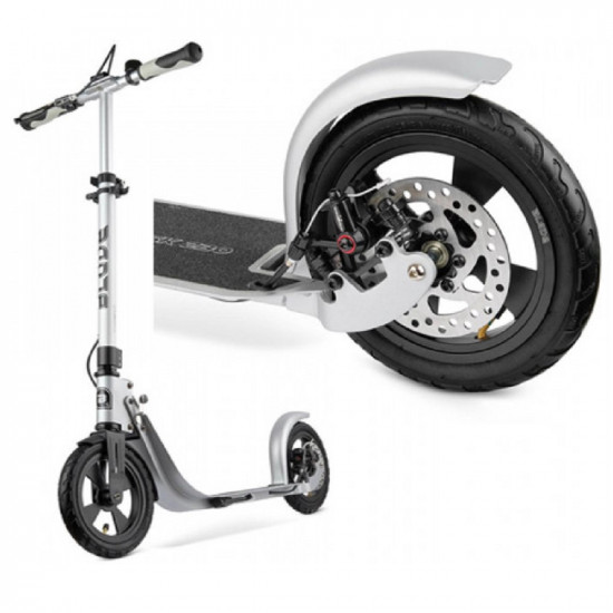 Самокат BLADE Sport Air Cross Disk 230/230 mm,silver matt black