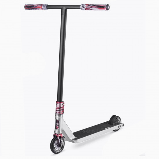 Самокат трюковий Hipe H5 Silver/red