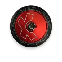 Колесо до трюкового самоката Explore 120 mm Full Core алюміній литий червоний (120RDFULL) Колесо до трюкового самоката Explore 120 mm Full Core алюміній литий червоний (120RDFULL)