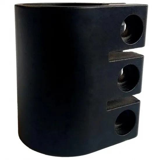 Хомут для трюкового самоката Al черный, 3 болта