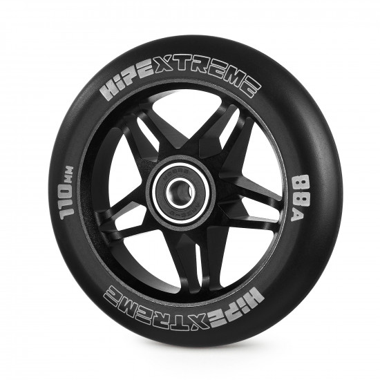 Колесо для трюкового самоката Hipe H3 110мм, Black/Black PU