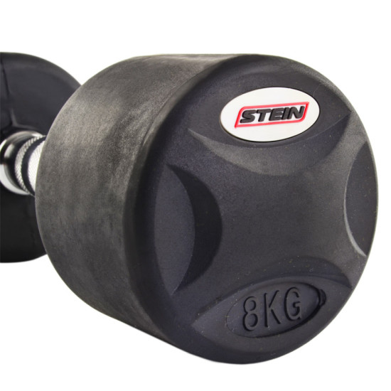 Гантель резиновая Stein 8 кг
