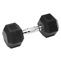 Гантель гексогональная прорезиненная Stein 12.5 кг