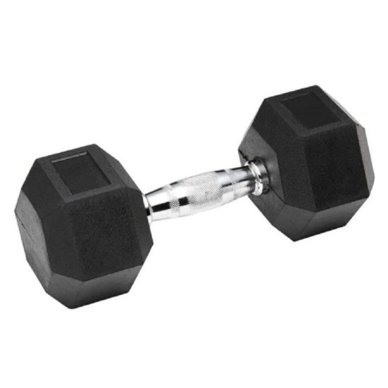 Гантель  гексогональна прогумована Stein 25 кг