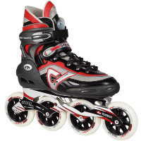 Роликовые коньки Botas STRATOS 90/42, черно/серо/красные