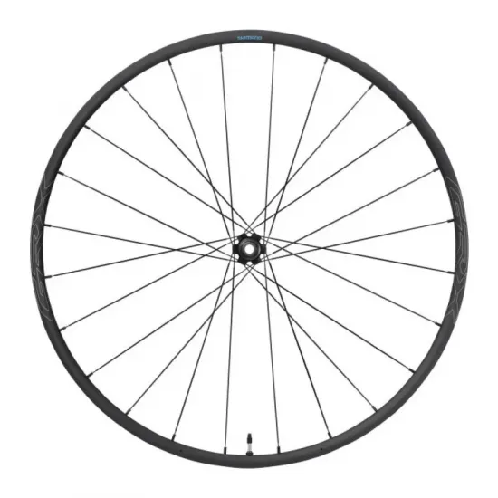 Колесо WH-RX570-700C-TL, переднє 700С, 24 отв. OLD:100MM, F:12MM E-THRU безкамерне, CENTER LOCK