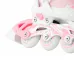 Роликовые коньки Action 2 в 1 Riply/Pink/29-32
