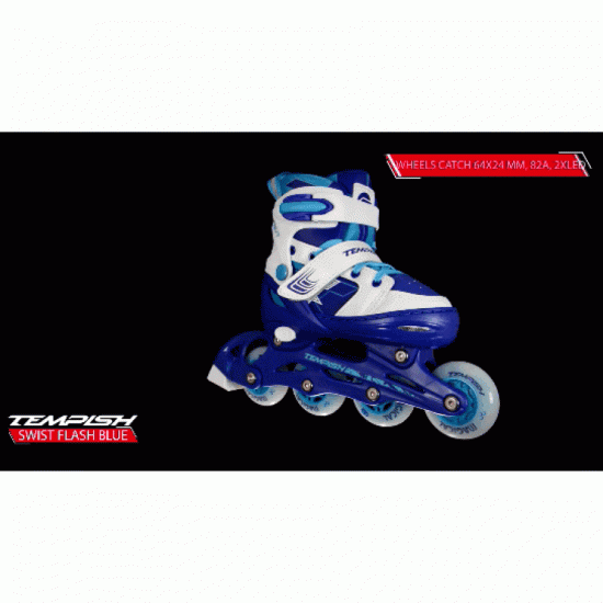 Роликові ковзани Tempish Swist Flash/30-33, блакитні