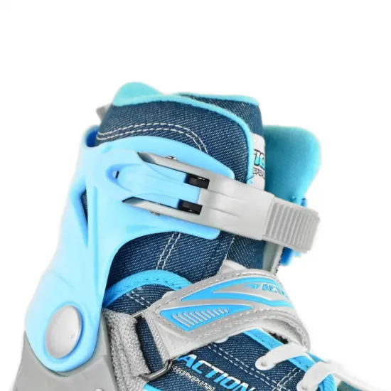 Роликовые коньки Action KIRE/Blue/33-36