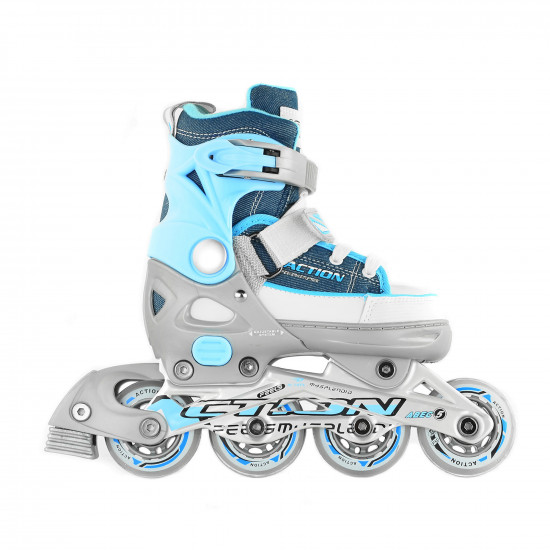 Роликові ковзани Action KIRE/Blue/29-32 Роликові ковзани Action KIRE/Blue/29-32