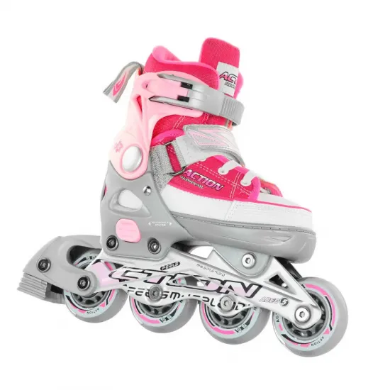 Роликові ковзани Action ANNY/Pink/29-32
