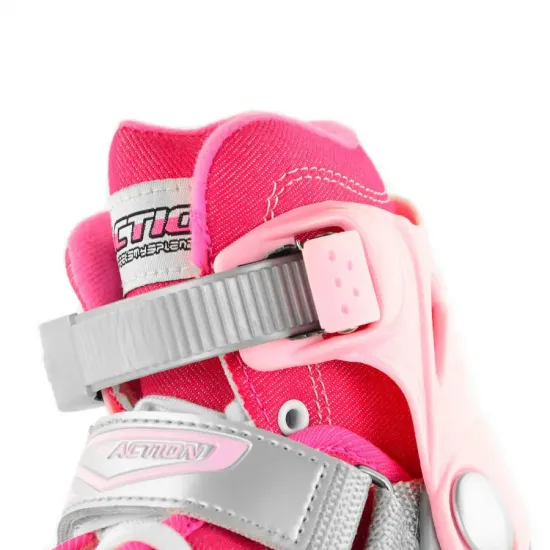 Роликові ковзани Action ANNY/Pink/29-32