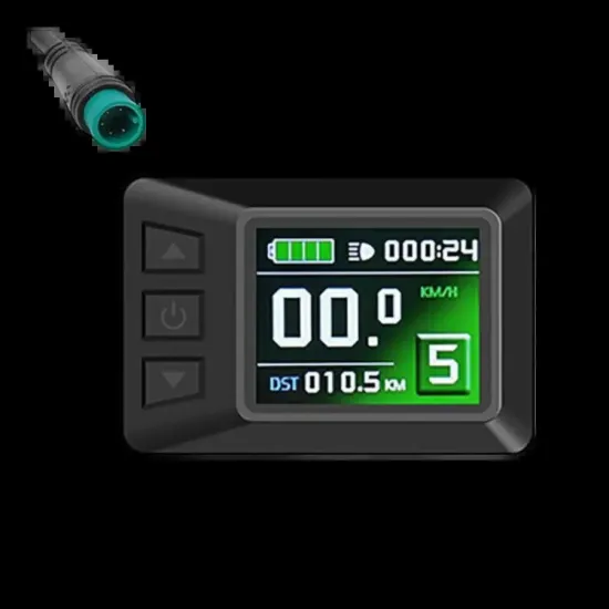 Дисплей цветной LCD7C 24B 36В 48B с герметичным разъёмом LCD7C